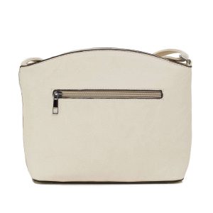 Cream Messenger Bag