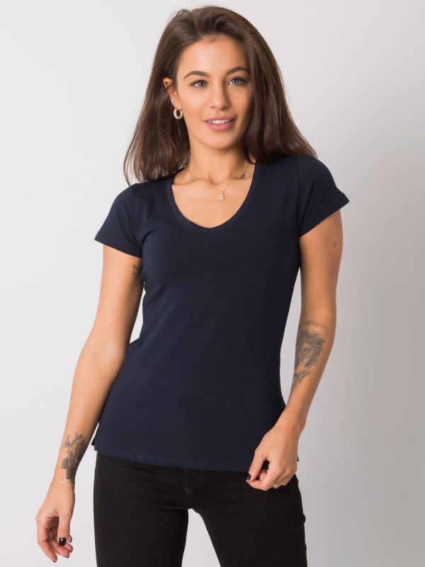 Navy blue T-shirt Square