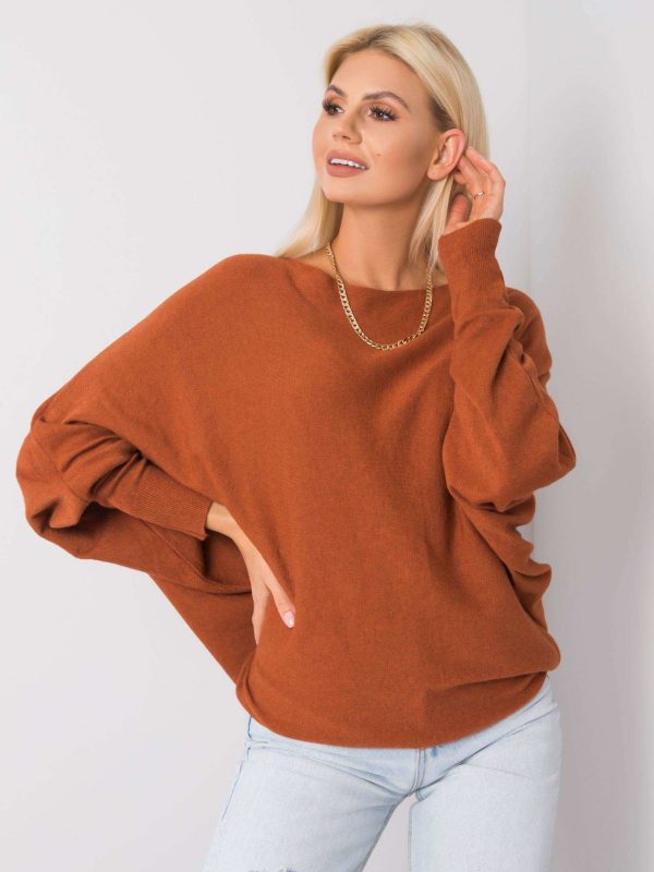 Brick oversized sweater Preston SUBLEVEL