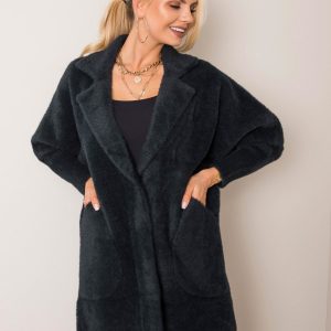 Dark Sea Alpaca Nora Coat