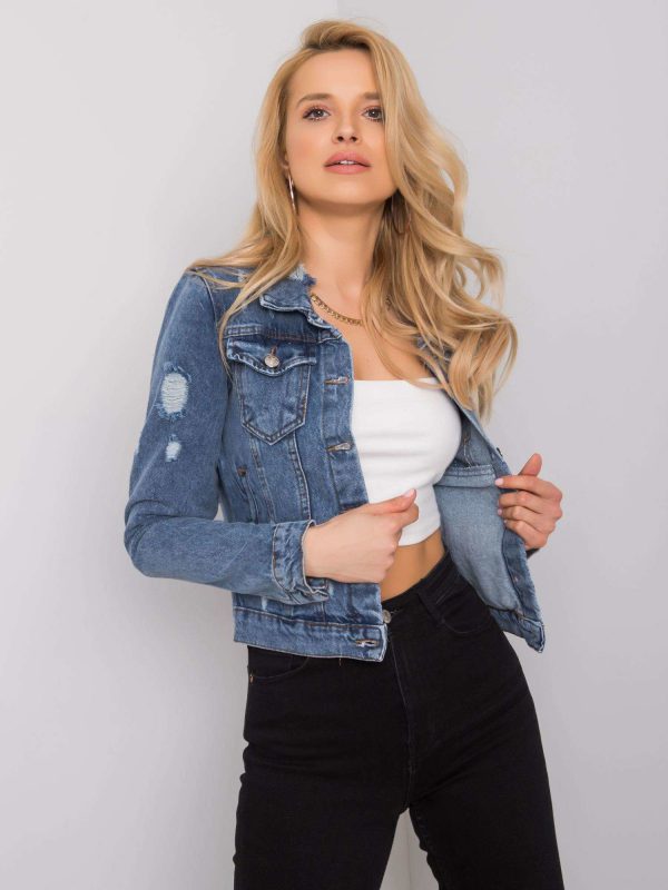 Blue denim jacket Fabianna