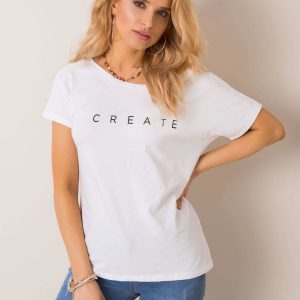 Sandra RUE PARIS white t-shirt