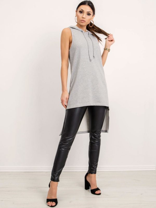 BSL Grey sweatshirt tunic