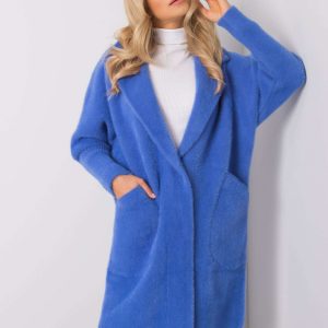 Eveline's blue alpaca coat