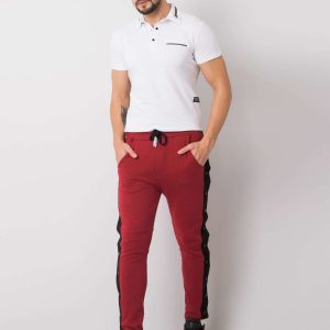 Burgundy men's sweatpants Proof