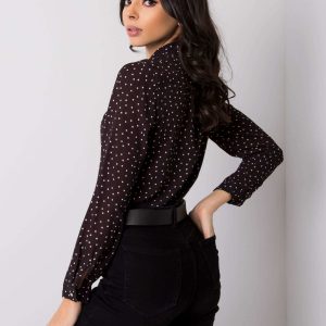 Black blouse Eleanor RUE PARIS