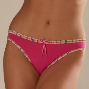 Dark pink women's panties