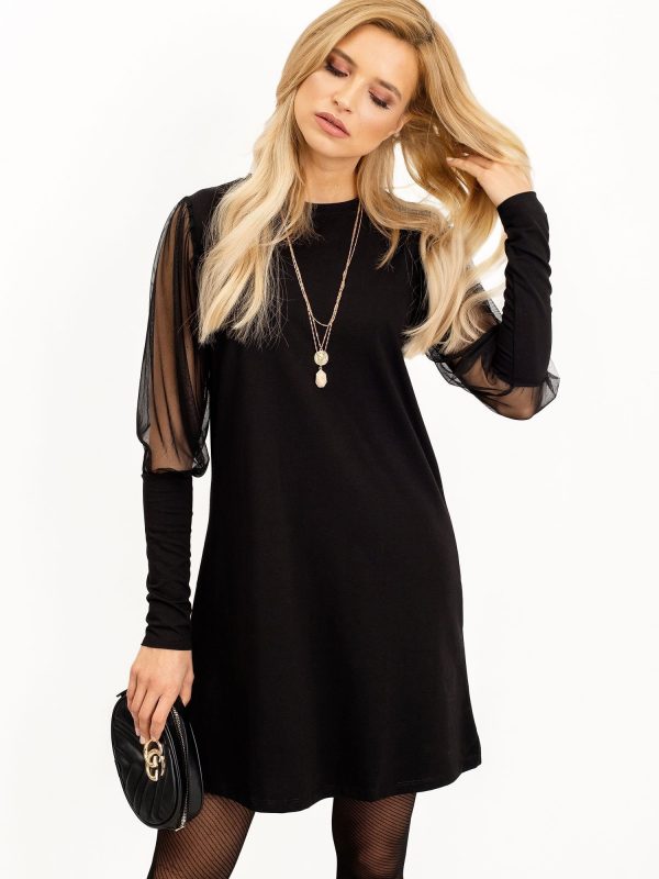 RUE PARIS Black dress Espinosa