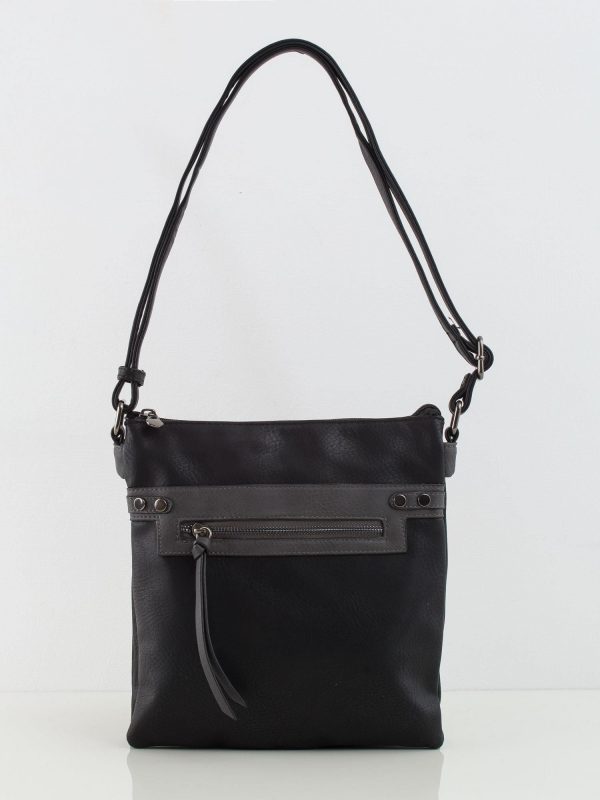 Black and Grey Messenger