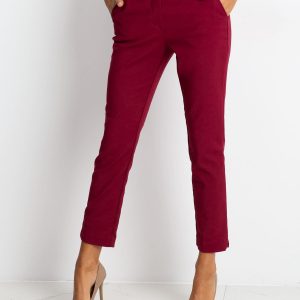 Burgundy Classy pants