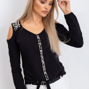 Black Shelby Blouse