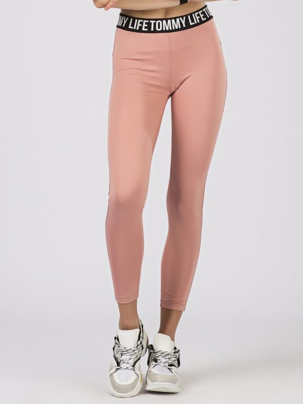 TOMMY LIFE Dirty Pink Leggings