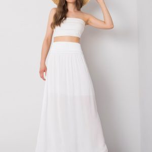 Clarence OCH BELLA white maxi skirt