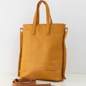 Mustard brown women's bag