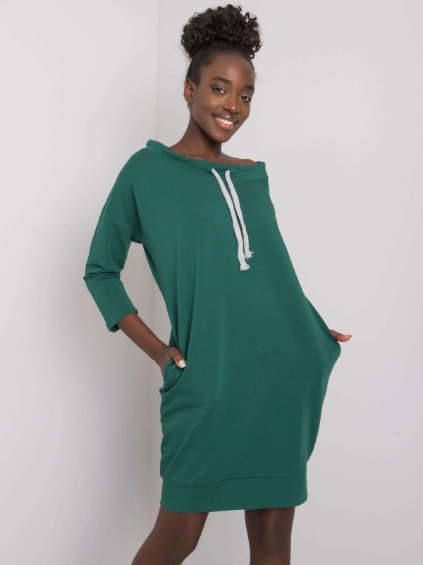 Dark green Raphaelle dress