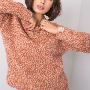 Orange sweater Gwen RUE PARIS