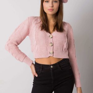 Pale pink cardigan Aristide RUE PARIS