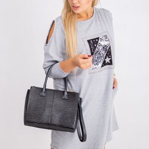 Grey Plus Size Catching Dress