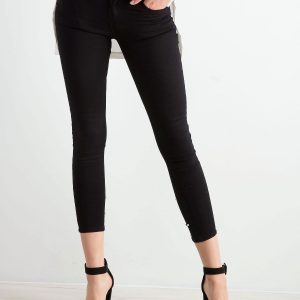 Black hipsters jeans