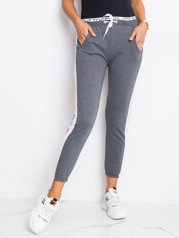 Grey Coral Hidden Trousers