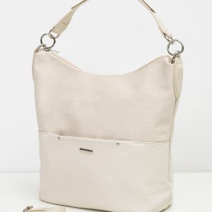 Cream Soft Shoulder Bag