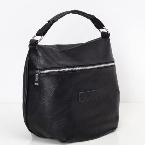 Black women's handbag faux leather