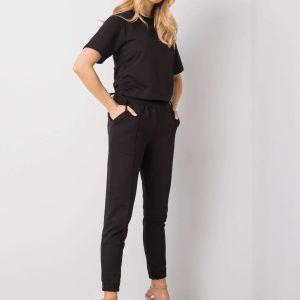 Journi RUE PARIS black casual set