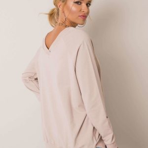 Beige sweatshirt Leila RUE PARIS