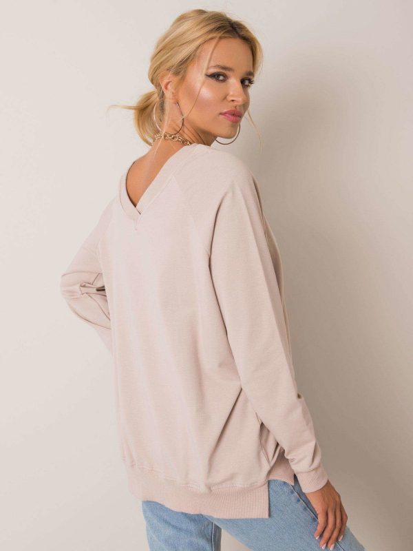 Beige sweatshirt Leila RUE PARIS