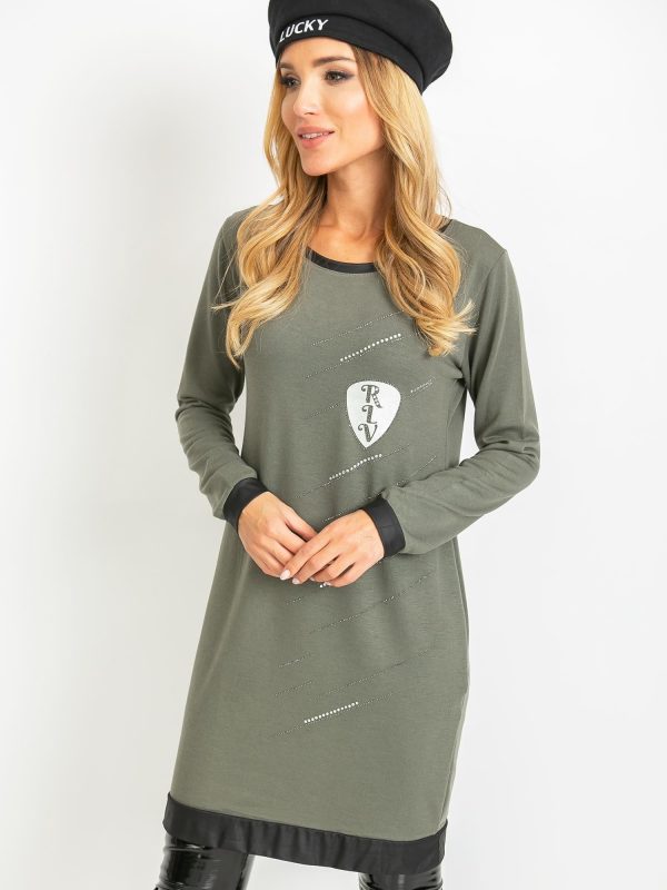 Khaki dress Amour