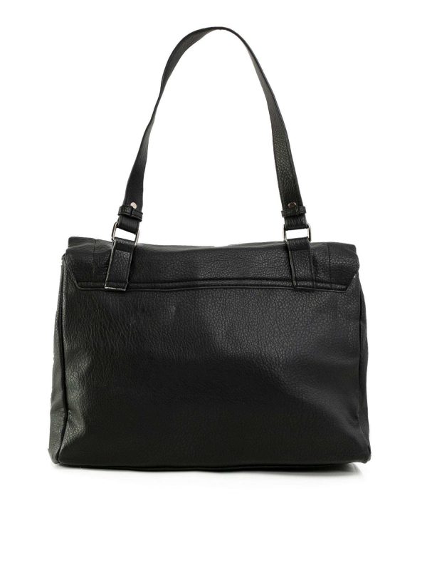 Women's Black Flip Bag