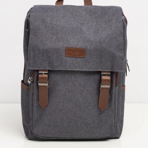 Gray Flip Flop Laptop Backpack