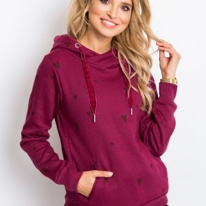 Burgundy Mission sweatshirt