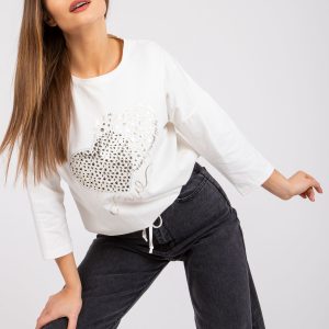 Ecru cotton blouse Elizabeth RUE PARIS