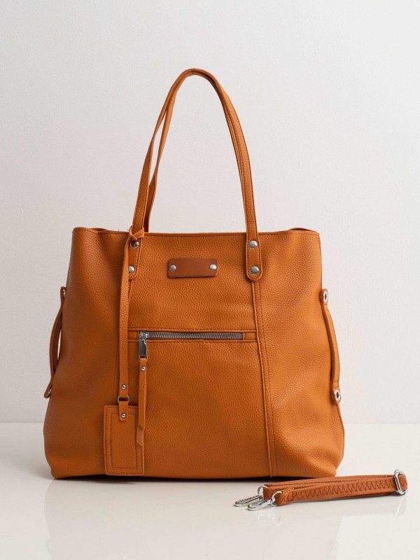 Brown Women's Bag in Eco Leather