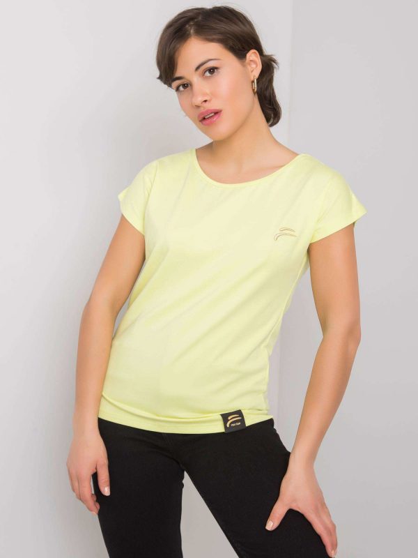 Yellow t-shirt Mavery FOR FITNESS