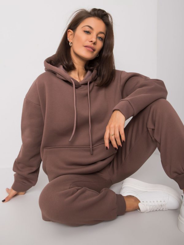 Brown sweatsuit set Arles