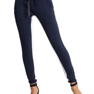 Navy blue Defined sweatpants