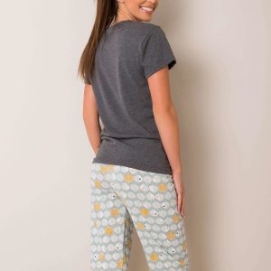 Graphite Mint Printed Pyjamas