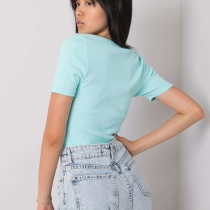 Light Blue Casual Blouse Alissa