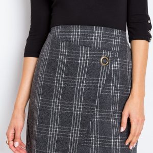 RUE PARIS Grey skirt Ellin