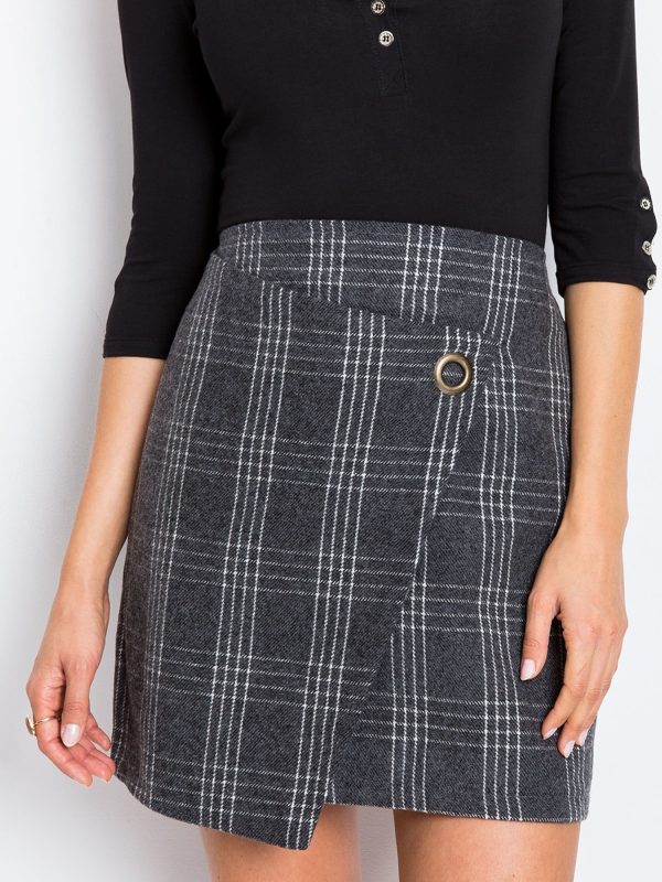 RUE PARIS Grey skirt Ellin