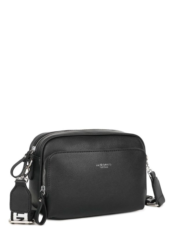 Black women's bag with pocket LUIGISANTO