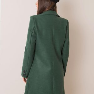 Dark Green Dalida Coat