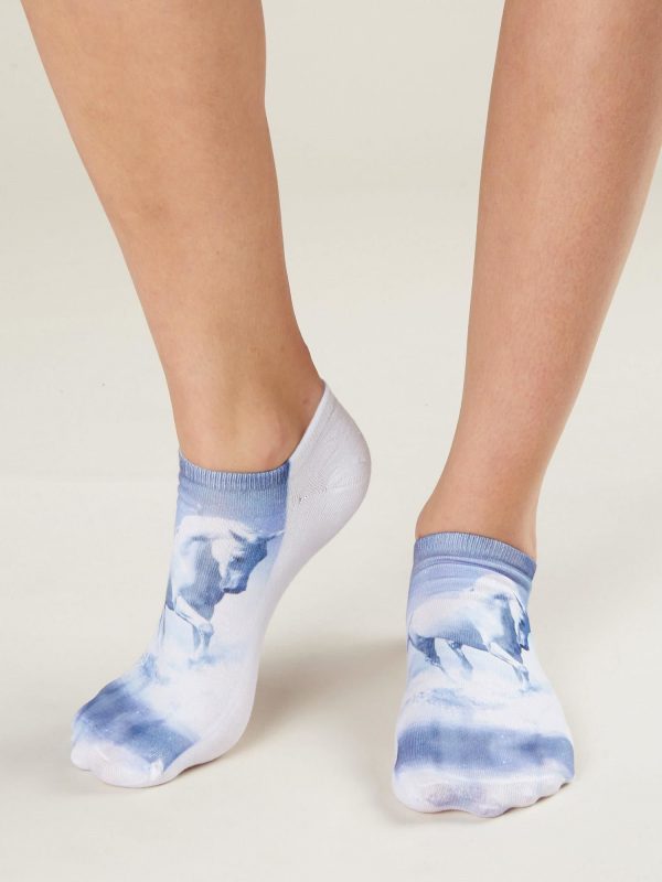 Cotton feet with print