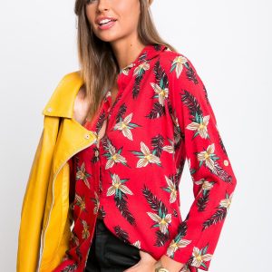 RUE PARIS Red shirt Rosaline