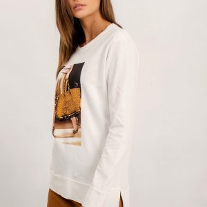 White Totally Sweatshirt