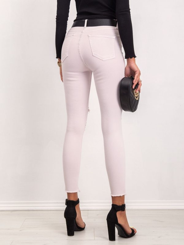 RUE PARIS Light grey jeans Vibing