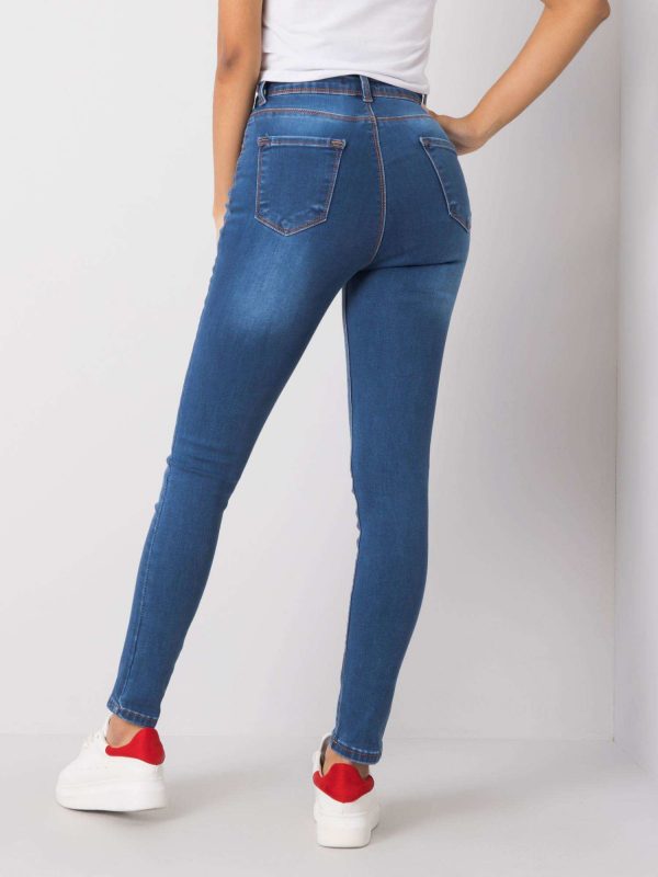 Britanny blue tube jeans RUE PARIS