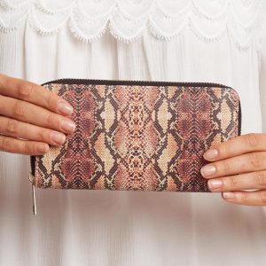 Brown Pattern Wallet